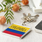 Flagge Kolumbiens - Bandera De Colombia Schlüsselanhänger (Seite)
