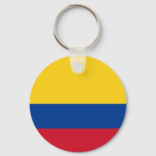Flagge Kolumbiens - Bandera de Colombia Schlüsselanhänger (Vorderseite)