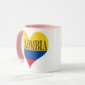 Flagge Kolumbiens - Bandera De Colombia Tasse (Vorderseite Links)