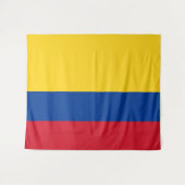 Flagge Kolumbiens - Bandera De Colombia Wandteppich (Vorderseite (Horizontal))