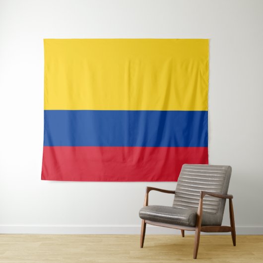 Flagge Kolumbiens - Bandera De Colombia Wandteppich (Beispiel (Horizontal))