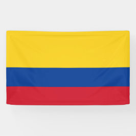 Flagge Kolumbiens Banner