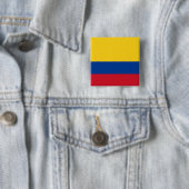 Flagge Kolumbiens Button (Beispiel)