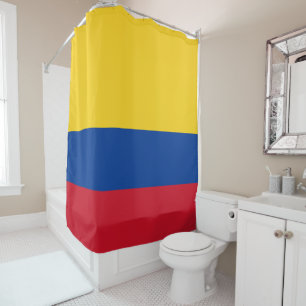 Flagge Kolumbiens Duschvorhang