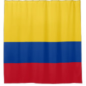 Flagge Kolumbiens Duschvorhang (Vorderseite)