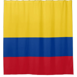 Flagge Kolumbiens Duschvorhang