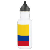 Flagge Kolumbiens Edelstahlflasche (Rechts)