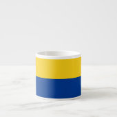Flagge Kolumbiens Espressotasse (Vorderseite)