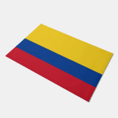Flagge Kolumbiens Fußmatte (Schrägansicht)