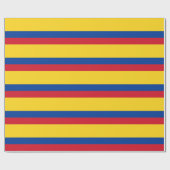 Flagge Kolumbiens Geschenkpapier (Flach)