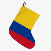 Flagge Kolumbiens Großer Weihnachtsstrumpf (Vorderansicht (hängend))