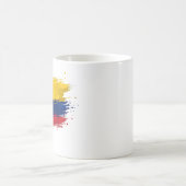 Flagge Kolumbiens Kaffeetasse (Mittel)