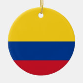 Flagge Kolumbiens Keramik Ornament (Vorne)