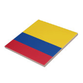 Flagge Kolumbiens Keramik Tile Fliese (Seite)