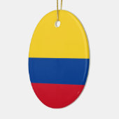 Flagge Kolumbiens Keramikornament (Links)