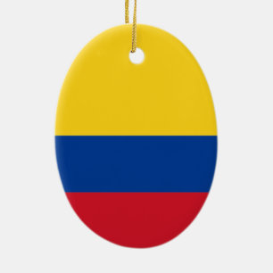Flagge Kolumbiens Keramikornament