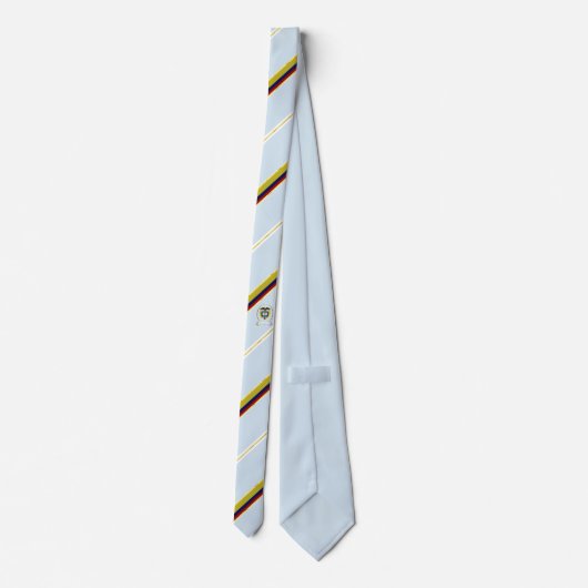 Flagge Kolumbiens Krawatte (Rückseite)