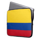 Flagge Kolumbiens Laptopschutzhülle (Vorderseite Links)