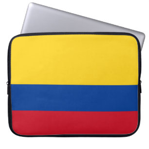 Flagge Kolumbiens Laptopschutzhülle