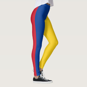 Flagge Kolumbiens Leggings