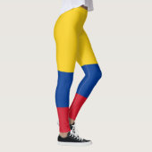 Flagge Kolumbiens Leggings (Rechts)