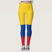 Flagge Kolumbiens Leggings (Vorderseite)