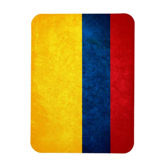 Flagge Kolumbiens Magnet (Vertikal)