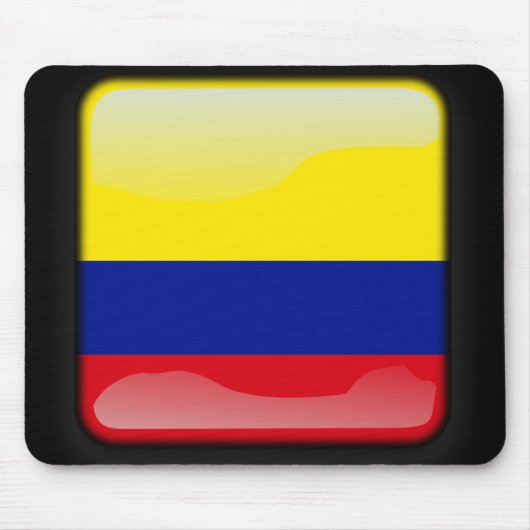 Flagge Kolumbiens Mousepad (Vorne)
