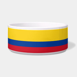Flagge Kolumbiens Napf