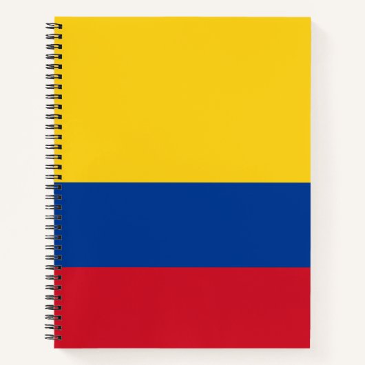 Flagge Kolumbiens Notizblock (Vorderseite)