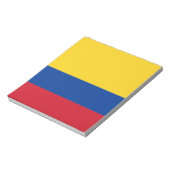 Flagge Kolumbiens Notizblock (Rotiert)