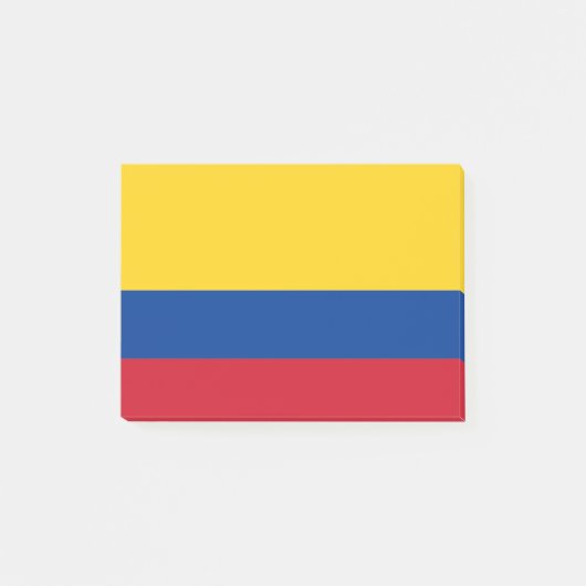 Flagge Kolumbiens - Post-it®-Hinweise Post-it Klebezettel (Vorderseite)