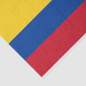 Flagge Kolumbiens Seidenpapier (Ausschnitt)