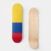 Flagge Kolumbiens Skateboard (Vorderseite)