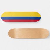 Flagge Kolumbiens Skateboard (Horizontal)