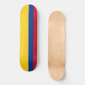 Flagge Kolumbiens Skateboard (Vorderseite)