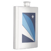 Flagge Kolumbiens, South Carolina Flachmann (Rechts)