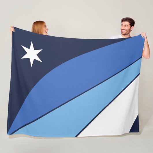 Flagge Kolumbiens (South Carolina) Fleecedecke (Beispiel)