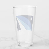 Flagge Kolumbiens (South Carolina) Glas (Rückseite)