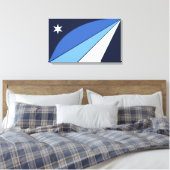 Flagge Kolumbiens (South Carolina) Leinwanddruck (Insitu (Schlafzimmer))