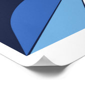 Flagge Kolumbiens, South Carolina Poster (Ecke)