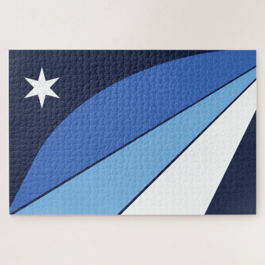Flagge Kolumbiens (South Carolina) Puzzle (Horizontal)