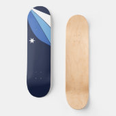 Flagge Kolumbiens (South Carolina) Skateboard (Vorderseite)