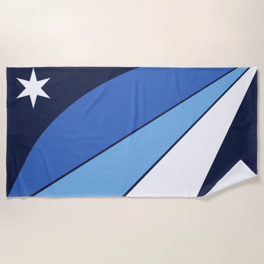 Flagge Kolumbiens (South Carolina) Strandtuch (Vorderseite)
