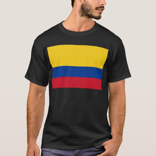 Flagge Kolumbiens T-Shirt (Vorderseite)