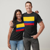 Flagge Kolumbiens T-Shirt (Unisex)