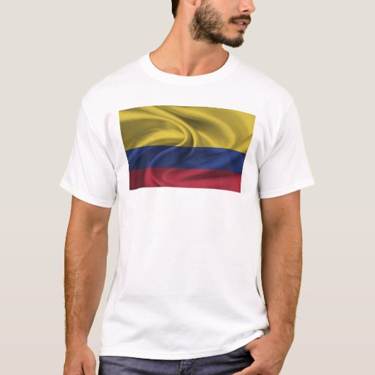 Flagge Kolumbiens T-Shirt (Vorderseite)