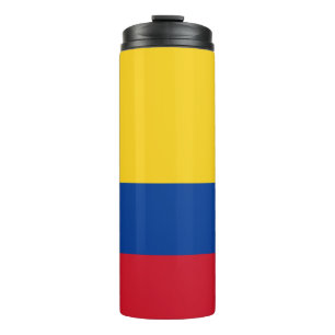 Flagge Kolumbiens Thermosbecher