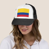 Flagge Kolumbiens Truckerkappe (Beispiel)