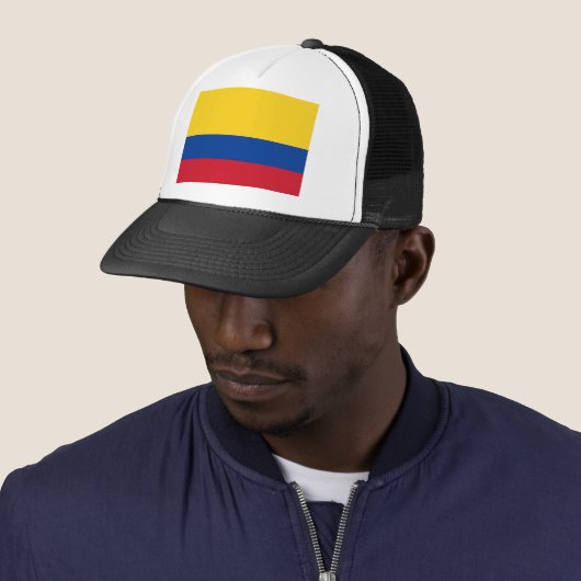 Flagge Kolumbiens Truckerkappe (Beispiel)